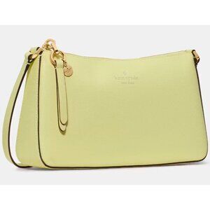 S Kate Spade Ginnie Crossbody Bag Yellow Purse with Tassel KK311 NWT $299 Retail